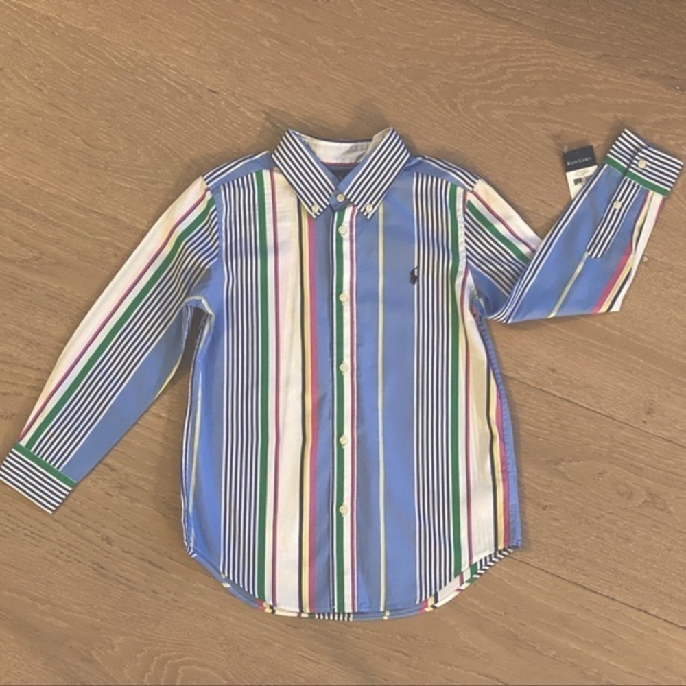 NWT Polo Ralph Lauren Long-Sleeve Dress Shirt, Size 6